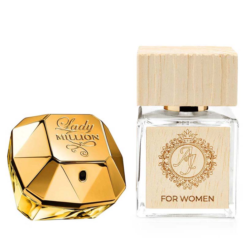 AJ Deluxe Wood 539 | Paco Rabanne - Lady Million