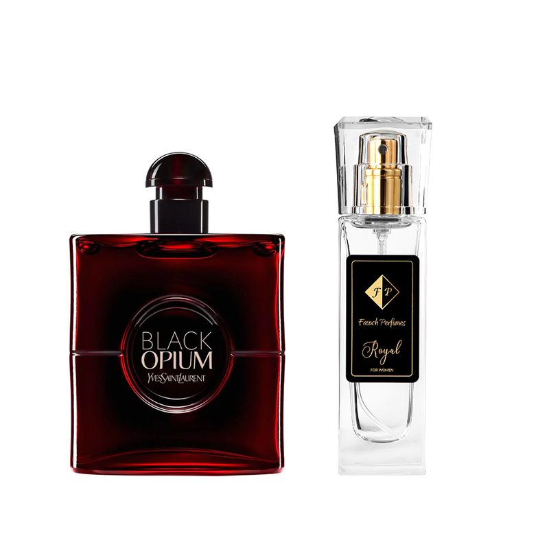 FP No 775 Royal | Yves Saint Laurent - Black Opium Over Red